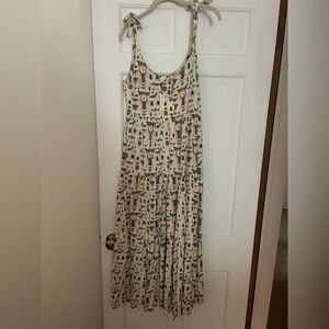 Kate Quinn women’s insect prairie dress size Large. Woods collection. NWT.